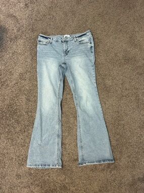 Vanilla Star Light Blue Flare Jeans